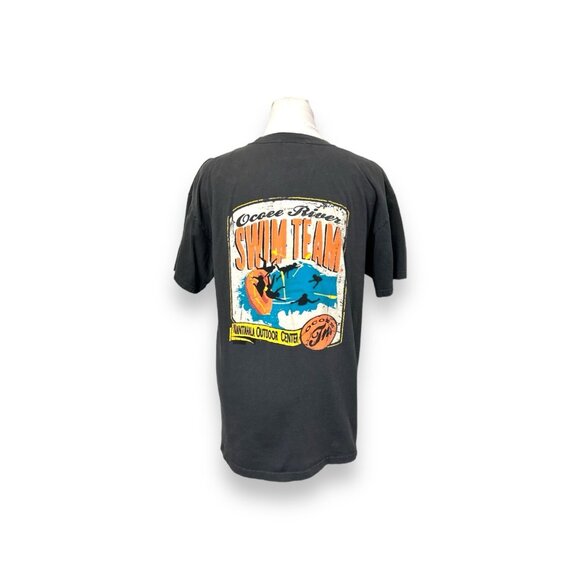 The Duck Company Mens Short Sleeve Ocoee River Swim Team Tee, sz L - Picture 4 of 10